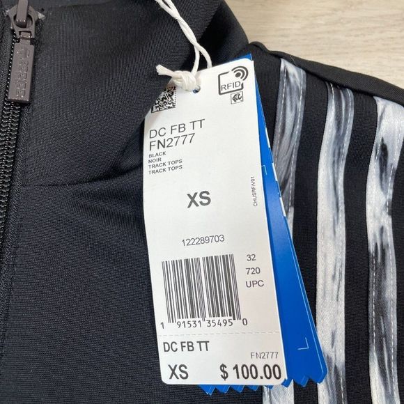 Adidas Track Suit Danielle Cathari Firebird Jacket Pants Size XS Black - Picture 12 of 12